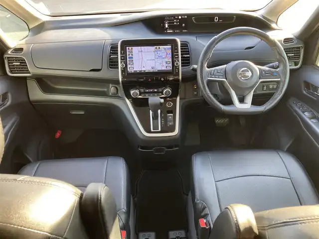 日産 セレナ ハイウェイスターVセレクションⅡ 福岡県 2019(平31)年 5.6万km マルーンレッド 純正9型ナビ/フルセグTV/両側パワースライドドア/アラウンドビューモニター/エマージェンシーブレーキ/車線逸脱警報/フロント/バックソナー/プロパイロット/セーフティパックB/・車線逸脱防止支援システム/・インテリジェントルームミラー/・踏み間違い衝突防止アシスト/・パーキングアシスト/・標識検知機能/LEDヘッドランプ/革巻きステアリング/ステアリングカバー付/レザー調シートカバー付/純正16インチアルミホイール/スマートキー/プッシュエンジンスターター/禁煙車