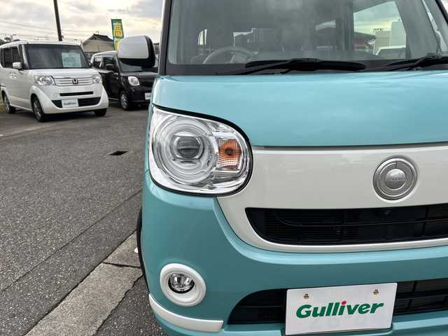 ダイハツ ムーヴ キャンバス 富山県 2019(令1)年 3.1万km ファインミントメタリック スマートキー/両側パワスラ/全周囲カメラ/社外メモリーナビ/DVD/MSV/フルセグTV/HDMI/ハンズフリー/ETC/リモコンエンジンスターター/プッシュスタート/衝突安全ブレーキ/レーンキープアシスト/オートハイビーム/オートリトラミラー/横滑り防止装置/アイドリングストップ/保証書・取説・ナビ取説