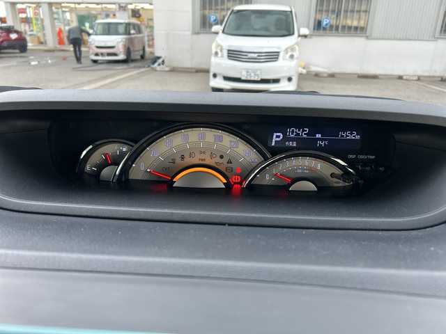 ダイハツ ムーヴ キャンバス 富山県 2019(令1)年 3.1万km ファインミントメタリック スマートキー/両側パワスラ/全周囲カメラ/社外メモリーナビ/DVD/MSV/フルセグTV/HDMI/ハンズフリー/ETC/リモコンエンジンスターター/プッシュスタート/衝突安全ブレーキ/レーンキープアシスト/オートハイビーム/オートリトラミラー/横滑り防止装置/アイドリングストップ/保証書・取説・ナビ取説