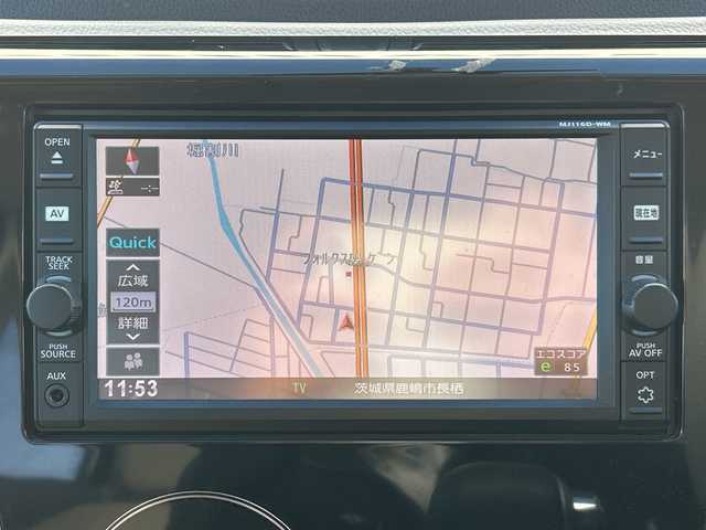 三菱 ｅＫワゴン M 茨城県 2016(平28)年 12.6万km クールシルバーメタリック 純正メモリナビ【MJ116D-WM】/(地デジTV・CD・BT・ラジオ再生)/シートヒーター/ETC/フロアマット/リモコンキー/取扱説明書