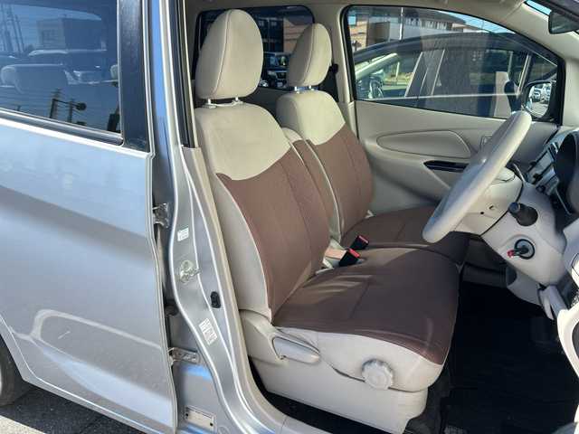 三菱 ｅＫワゴン M 茨城県 2016(平28)年 12.6万km クールシルバーメタリック 純正メモリナビ【MJ116D-WM】/(地デジTV・CD・BT・ラジオ再生)/シートヒーター/ETC/フロアマット/リモコンキー/取扱説明書