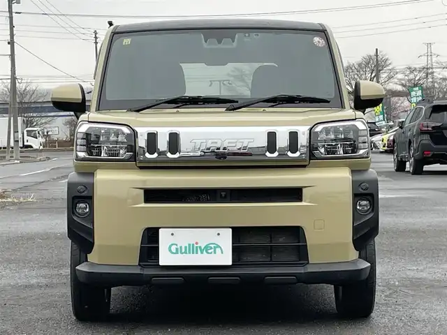 ダイハツ タフト G 道央・札幌 2020(令2)年 6万km サンドベージュメタリック ４WD/純正ディーラーOPナビ/CD/DVD/BT/フルセグ/スマートアシスト/衝突被害軽減ブレーキ/横滑り防止装置/レーンキープアシスト/コーナーセンサー/パノラマビューモニター/ETC/ドライブレコーダー/アイドリングストップ/ガラスルーフ/前席シートヒーター/革巻きステアリング/ステアリングリモコン/電動パーキング/ブレーキホールド/プッシュスタート/スマートアシスト/LEDヘッドライト/オートライト/オートハイビーム/フォグランプ/電動格納ミラー/純正フロアマット/ドアバイザー/スペアキー/社外AW付冬タイヤ積込/165/65/R15/2020年/山7mm
