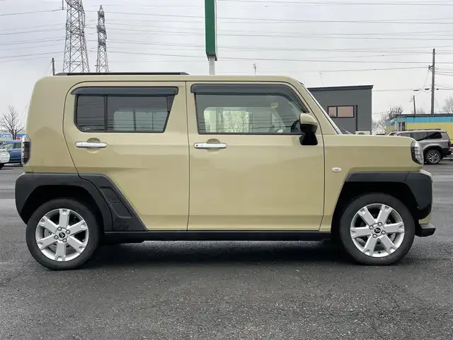 ダイハツ タフト G 道央・札幌 2020(令2)年 6万km サンドベージュメタリック ４WD/純正ディーラーOPナビ/CD/DVD/BT/フルセグ/スマートアシスト/衝突被害軽減ブレーキ/横滑り防止装置/レーンキープアシスト/コーナーセンサー/パノラマビューモニター/ETC/ドライブレコーダー/アイドリングストップ/ガラスルーフ/前席シートヒーター/革巻きステアリング/ステアリングリモコン/電動パーキング/ブレーキホールド/プッシュスタート/スマートアシスト/LEDヘッドライト/オートライト/オートハイビーム/フォグランプ/電動格納ミラー/純正フロアマット/ドアバイザー/スペアキー/社外AW付冬タイヤ積込/165/65/R15/2020年/山7mm