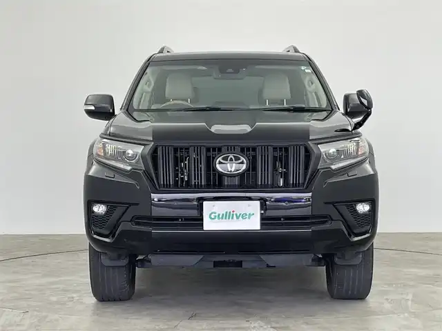 トヨタ ランドクルーザー プラド TX Lパッケージ マットブラED 群馬県 2023(令5)年 1.2万km ブラック １オーナー　サンルーフ　７型Ｗナビ　Ｂモニター　レーダークルーズ　オートハイビーム　レザーシート　エアーシート　シートヒーター　コーナーセンサー　ＬＥＤヘッド　プッシュスタート　スペアキー　純正アルミ