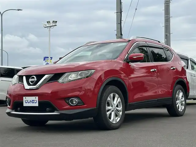 日産 エクストレイル 20Xt エマージェンシーブレーキ 道北・旭川 2016(平28)年 8.4万km バーニングレッド (株)IDOMが運営する【じしゃロン旭川店】の自社ローン専用車両になります。こちらは現金またはオートローンご利用時の価格です。自社ローンご希望の方は別途その旨お申付け下さい/　/・純正ナビ(CD/DVD/BT/SD/ワンセグ)/・アラウンドビューモニター/・ETC/・クルーズコントロール/・ステアリングリモコン/・両席シートヒーター/・プッシュスタート/・スマートキー2個/・取扱説明書