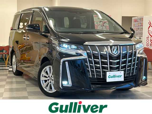 トヨタ アルファード S 岐阜県 2020(令2)年 3.7万km ブラック 純正ディスプレイオーディオ/後席フリップダウンモニター/両側電動スライドドア/バックモニター/ＤＶＤ視聴/フルセグ視聴/プリクラッシュセーフティ/レーダークルーズコントロール/ＬＥＤヘッドライト/オートライト/ＥＴＣ/プッシュスタート/スマーキー/スペアキー/純正18インチアルミ/電動格納ミラー/取扱説明書・記録簿