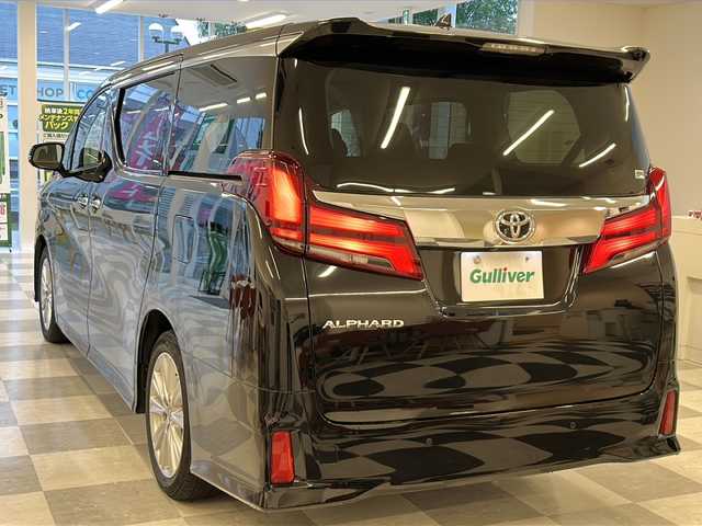 トヨタ アルファード S 岐阜県 2020(令2)年 3.7万km ブラック 純正ディスプレイオーディオ/後席フリップダウンモニター/両側電動スライドドア/バックモニター/ＤＶＤ視聴/フルセグ視聴/プリクラッシュセーフティ/レーダークルーズコントロール/ＬＥＤヘッドライト/オートライト/ＥＴＣ/プッシュスタート/スマーキー/スペアキー/純正18インチアルミ/電動格納ミラー/取扱説明書・記録簿