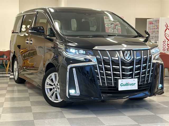 トヨタ アルファード S 岐阜県 2020(令2)年 3.7万km ブラック 純正ディスプレイオーディオ/後席フリップダウンモニター/両側電動スライドドア/バックモニター/ＤＶＤ視聴/フルセグ視聴/プリクラッシュセーフティ/レーダークルーズコントロール/ＬＥＤヘッドライト/オートライト/ＥＴＣ/プッシュスタート/スマーキー/スペアキー/純正18インチアルミ/電動格納ミラー/取扱説明書・記録簿
