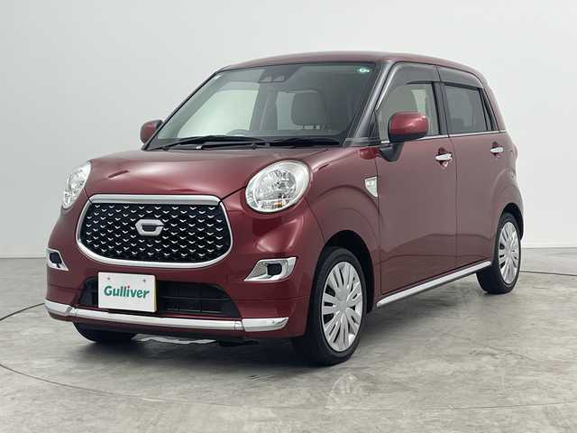 ダイハツ キャスト スタイル X リミテッド SAⅢ 三重県 2019(平31)年 5.2万km ファイアークォーツレッドM 禁煙車/社外ナビ/・フルセグ・CD・DVD・Bluetooth/シートヒーター/スマートアシストIII/アイドリングストップ/LEDヘッドライト（オート）/スマートキー/オートハイビーム