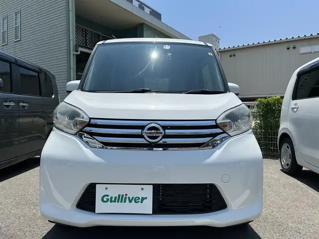 日産 デイズ ルークス X 愛媛県 2014(平26)年 6.2万km ホワイトパール ケンウッドナビ(Bluetooth/CD/DVD)/フルセグTV/助手席側パワースライドドア/アラウンドビューモニター/ドライブレコーダー/電動オート格納機能付ドアミラー/オートエアコン/スエード調クロスシート/シートバックテーブル/後席サンシェード/ヴェルザンディ14インチアルミホイール/インテリジェントキー/プッシュエンジンスターター/イモビライザー/禁煙車