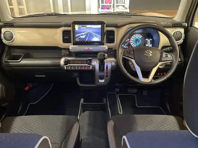 スズキ クロスビー HYBRID MZ 埼玉県 2018(平30)年 3.3万km キャラバンアイボリーパールメタリック/ホワイト 2トーンルーフ 純正8インチナビ/　　CD/DVD/BT/フルセグTV/全周囲カメラ/クルーズコントロール/LEDオートライト/純正16インチAW/パドルシフト/クリアランスソナー/ステアリングスイッチ/プッシュスタート/ETC/禁煙車