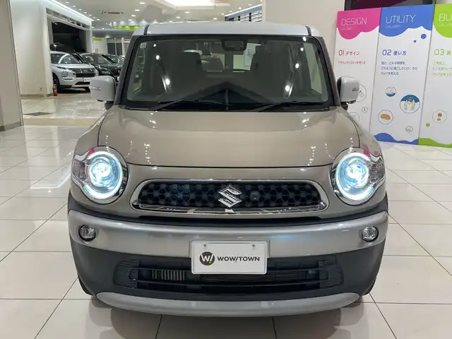 スズキ クロスビー HYBRID MZ 埼玉県 2018(平30)年 3.3万km キャラバンアイボリーパールメタリック/ホワイト 2トーンルーフ 純正8インチナビ/　　CD/DVD/BT/フルセグTV/全周囲カメラ/クルーズコントロール/LEDオートライト/純正16インチAW/パドルシフト/クリアランスソナー/ステアリングスイッチ/プッシュスタート/ETC/禁煙車