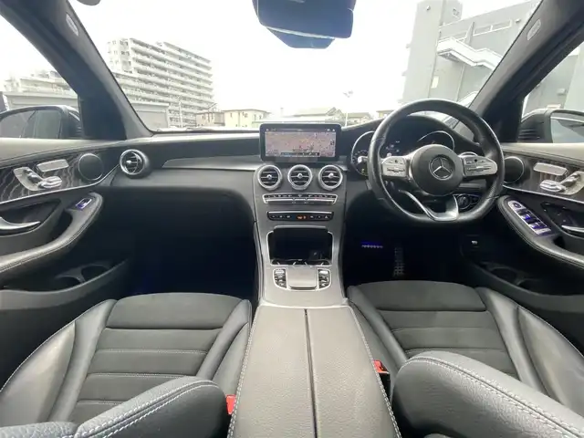 メルセデス・ベンツ ＧＬＣ２２０ d 4マチック クーペ AMGライン 栃木県 2019(令1)年 5.5万km オブシディアンブラック スライディングR　/全方位カメラ　/RSP/純正ナビ　/フルセグ　/パワーシート　/シートH　/ハーフレザー /エアサス　/電動リアゲート　/ETC　/LED　/純正19インチAW