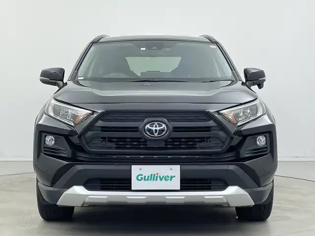 トヨタ ＲＡＶ４ アドベンチャー 新潟県 2021(令3)年 5万km アティチュードブラックマイカ BSM （Bluetooth・USB）/バックカメラ　/レーンキープアシスト　/衝突被害軽減システム　/追従クルーズコントロール　/LEDオートライト　/オートマチックハイビーム　/ダウンヒルアシストコントロール　/合皮シート　/パワーシート　/純正ビルトインETC　/純正前方ドライブレコーダー（DRT-H68A）/４WD/寒冷地仕様/ナイトビジョン/純正フロアマット/純正１９インチアルミホイール/保証書/取扱説明書/スマートキー