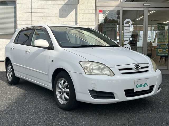 トヨタ カローラ ランクス X 埼玉県 2005(平17)年 4.9万km スーパーホワイトⅡ ワンオーナー　/純正ナビ/純フロア　/純正フロア　/ライトイベライザー　/FM/AM/TV/DVD/ABS/保証書　/取扱説明書