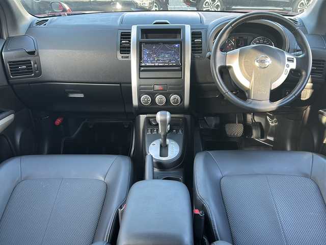 日産 エクストレイル 20Xtt 千葉県 2013(平25)年 10.3万km 赤 社外HDDナビ【VIE-X08】/フルセグTV/DVD/CD//バックカメラ/シートヒーター前席/後席/ETC/キセノンライト/ドアバイザー/ダウンヒルアシスト/スマートキー