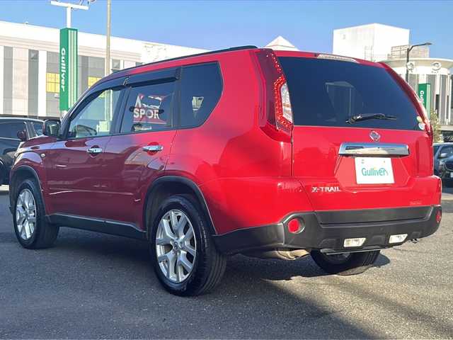 日産 エクストレイル 20Xtt 千葉県 2013(平25)年 10.3万km 赤 社外HDDナビ【VIE-X08】/フルセグTV/DVD/CD//バックカメラ/シートヒーター前席/後席/ETC/キセノンライト/ドアバイザー/ダウンヒルアシスト/スマートキー