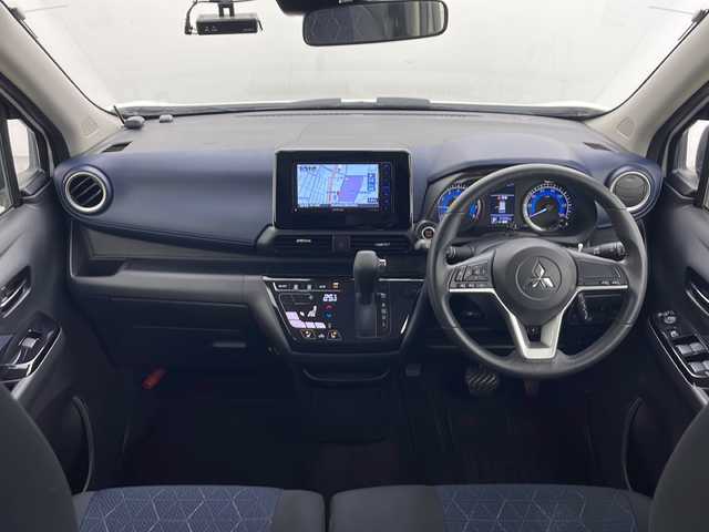 三菱 ｅＫクロス T 秋田県 2019(令1)年 3.2万km シルキーホワイト 4WD/社外メモリナビ　/フルセグTV/CD/DVD/Bluetooth/バックカメラ　/衝突被害軽減ブレーキ　/レーンキープアシスト　/クリアランスソナー　/横滑り防止装置/アイドリングストップ/前席シートヒーター/前方ドライブレコーダー　/ETC/純正エンジンスターター/LEDヘッドライト/フォグランプ/ステアリングリモコン/本革ステアリング/社外フロアマット/純正サイドバイザー/社外アルミホイール