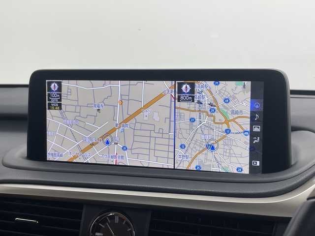 レクサス ＲＸ 450h バージョンL 群馬県 2020(令2)年 3.5万km グラファイトブラックガラスフレーク サンルーフ　純正１２．３型ナビ　全周囲カメラ　ＥＴＣ２．０　ドラレコ　レザーシート　シートヒーター／シートベンチレーション　BSM　ステアリングヒーター　衝突被害軽減ブレーキ　レーンアシスト　禁煙車