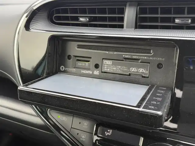 トヨタ アクア S 大分県 2019(令1)年 4.1万km クリアエメラルドパールクリスタルシャイン ・純正ナビ(CD/DVD/BT/SD)/・プリクラッシュセーフティ/・レーンキープアシスト/・コーナーセンサー/・前後ドライブレコーダー/・ETC/・ステアリングスイッチ/・オートハイビーム/・スマートキー/・プッシュスタートボタン/・スペアキー