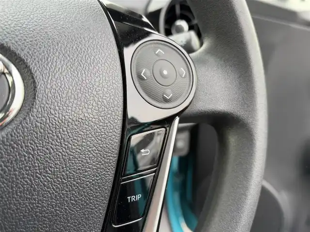 トヨタ アクア S 大分県 2019(令1)年 4.1万km クリアエメラルドパールクリスタルシャイン ・純正ナビ(CD/DVD/BT/SD)/・プリクラッシュセーフティ/・レーンキープアシスト/・コーナーセンサー/・前後ドライブレコーダー/・ETC/・ステアリングスイッチ/・オートハイビーム/・スマートキー/・プッシュスタートボタン/・スペアキー