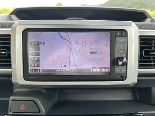 ダイハツ ウェイク G ターボ SA Ⅱ 鹿児島県 2016(平28)年 10.4万km プラムブラウンクリスタルマイカ 4WD/純正SDナビ・フルセグTV/CD・DVD・Bluetooth/バックカメラ/両側パワースライドドア/ETC/スマートアシスト/衝突軽減ブレーキ/レーンキープアシスト/横滑り防止装置/盗難防止装置/アイドリングストップ/純正フロアマット/LEDヘッドライト/LEDフォグランプ/純正14インチアルミ/スマートキー