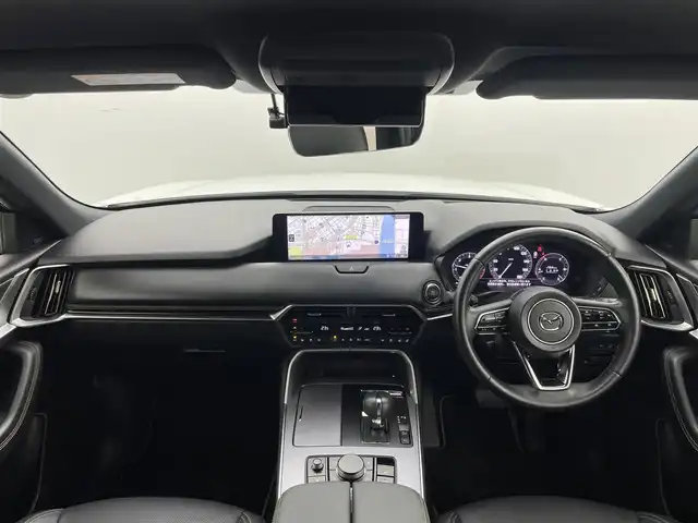 マツダ ＣＸ－６０ XD HV エクスクルーシブスポーツ 岡山県 2022(令4)年 4.8万km ロジウムホワイトプレミアムメタリック 純正１０．２５インチナビ/（Bluetooth/フルセグTV/HDMI/Carplay)/ＢＯＳＥサウンド/スマート・ブレーキ・サポート/レーンキープ・アシスト・システム/レーダークルーズコントロール/アラウンドビューモニター/ビルトインＥＴＣ/ＬＥＤヘッドライト/オートハイビーム/シートヒーター/エアシート/ステアリングヒーター/ブラインドスポットモニター/ディスタンス＆スピードアラート/スマートキー×2/新車保証書/取扱説明書