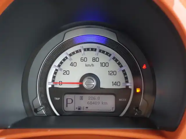 スズキ ハスラー X ターボ 山形県 2015(平27)年 6.9万km パッションオレンジマイカ/スペリアホワイト 4WD/レーダーブレーキサポート/メモリナビ/　　【BT ワンセグ AUX】/バックカメラ/HIDオートヘッドライト/シートヒーター/15インチアルミホイール/ドライブレコーダー/アイドリングストップ/ステアリングスイッチ/IC付ターボ/電動格納ウィンカーミラー/フォグランプ/スマートキー/ETC