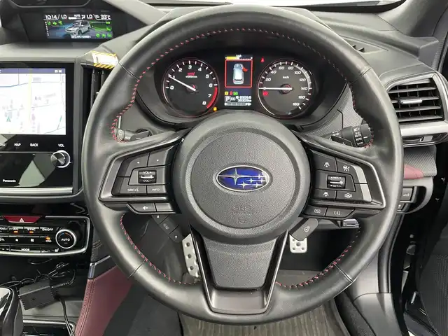 スバル フォレスター STIスポーツ 富山県 2022(令4)年 3.9万km クリスタルブラックシリカ 4WD/ワンオーナー/純正ナビ(AM/FM/CD/DVD/BT)/フルセグTV/車外カメラ(フロント、バック、サイド)/レーダークルーズコントロール/衝突軽減ブレーキ/ブラインドスポットモニター/デジタルインナーミラー/電子パーキングブレーキ/オートブレーキホールド/電動リアゲート/全席シートヒーター/ハンドルヒーター/前後ドライブレコーダー/前席パワーシート/ETC/アイドリングストップ/純正AW/純正フロアマット/LEDヘッドライト/シートメモリー/革巻きステアリング/パドルシフト/スマートキー/プッシュスタート/取扱説明書/保証書