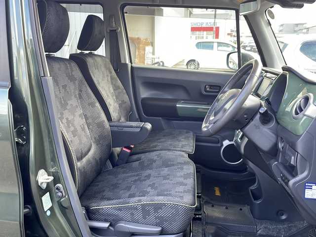 スズキ ハスラー J 岩手県 2019(平31)年 4.7万km クールカーキPM 純正ナビ　全周囲カメラ　Ｂｌｕｅｔｏｏｔｈ　ＣＤ／ＤＶＤ再生　ＵＳＢ接続　フルセグ　ビルトインＥＴＣ　前席シートヒーター　ＨＩＤオートライト　純正１５インチアルミホイール　スマートキー　Fフォグランプ