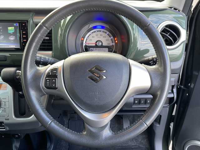 スズキ ハスラー J 岩手県 2019(平31)年 4.7万km クールカーキPM 純正ナビ　全周囲カメラ　Ｂｌｕｅｔｏｏｔｈ　ＣＤ／ＤＶＤ再生　ＵＳＢ接続　フルセグ　ビルトインＥＴＣ　前席シートヒーター　ＨＩＤオートライト　純正１５インチアルミホイール　スマートキー　Fフォグランプ