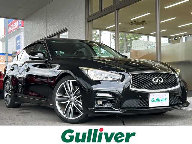 日産 スカイライン ハイブリッド 350GT Type SP 岐阜県 2016(平28)年 5.6万km スーパーブラック /NissanConnectツインディスプレイナビ/(フルセグTV/BT/DISC/USB)//本革シート/(前席パワーシート)/(前席シートヒーター)/(D席シートメモリー)//レーダークルーズコントロール//アラウンドビューモニター//コーナーセンサー//前後ドライブレコーダー//車線逸脱防止支援システム//車線逸脱警報//後側方衝突防止支援システム//後側方車両検知警報//後退時衝突防止支援システム//前方衝突予測警報//エマージェンシーブレーキ//パドルシフト//スマートキー//スペアキーx1//フロアマット
