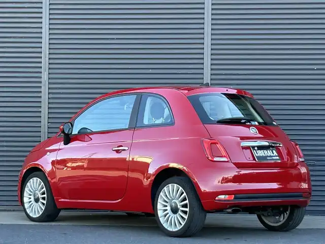 フィアット ５００ ツインエア ポップ 茨城県 2020(令2)年 3.7万km パソドプレレッド 後期型 /ディスプレイOD /CarPlay /BT /LED /デイライトLED /ETC /BT /USB /純正16インチアルミホイール /ドライブレコーダー /フロアマット /オートライト /禁煙車