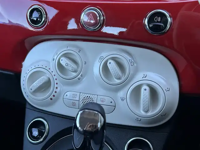 フィアット ５００ ツインエア ポップ 茨城県 2020(令2)年 3.7万km パソドプレレッド 後期型 /ディスプレイOD /CarPlay /BT /LED /デイライトLED /ETC /BT /USB /純正16インチアルミホイール /ドライブレコーダー /フロアマット /オートライト /禁煙車