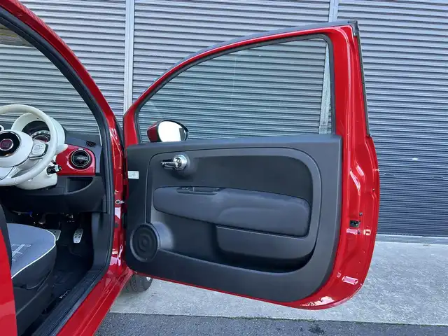 フィアット ５００ ツインエア ポップ 茨城県 2020(令2)年 3.7万km パソドプレレッド 後期型 /ディスプレイOD /CarPlay /BT /LED /デイライトLED /ETC /BT /USB /純正16インチアルミホイール /ドライブレコーダー /フロアマット /オートライト /禁煙車