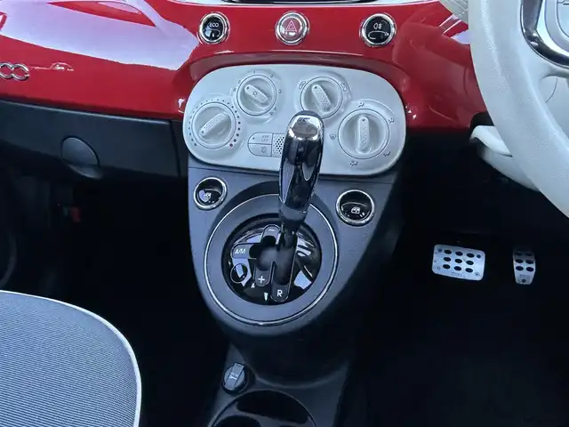 フィアット ５００ ツインエア ポップ 茨城県 2020(令2)年 3.7万km パソドプレレッド 後期型 /ディスプレイOD /CarPlay /BT /LED /デイライトLED /ETC /BT /USB /純正16インチアルミホイール /ドライブレコーダー /フロアマット /オートライト /禁煙車