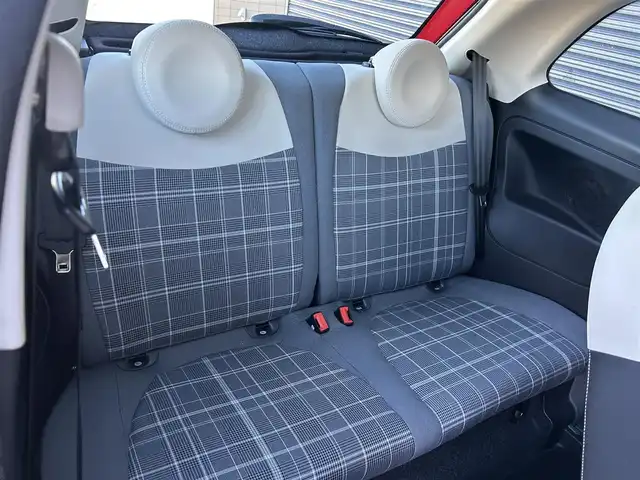 フィアット ５００ ツインエア ポップ 茨城県 2020(令2)年 3.7万km パソドプレレッド 後期型 /ディスプレイOD /CarPlay /BT /LED /デイライトLED /ETC /BT /USB /純正16インチアルミホイール /ドライブレコーダー /フロアマット /オートライト /禁煙車