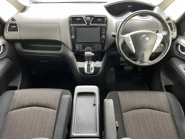 日産 セレナ HWS S HV Vセレ +SeftyⅡ 福島県 2015(平27)年 14.4万km インペリアルアンバーP エマージェンシーブレーキ/・レーンキープアシスト/純正フリップダウンモニター/純正ナビ/・フルセグ/TV/SD/CD/DVD/BT/USB/iPod/全方位カメラ/両側パワースライドドア/クルーズコントロール/LEDライト/3列シート/・ロールサンシェード/アイドリングストップ/前後ドラレコ/プッシュスタート/・スマートキー