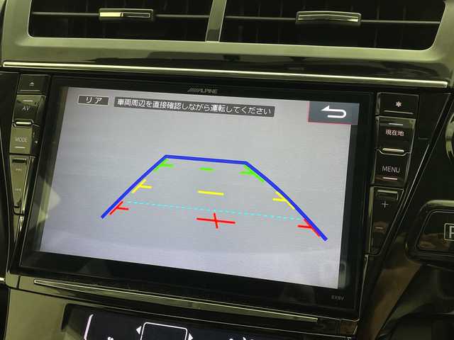 トヨタ プリウス α S ツーリングセレクション G’s 茨城県 2016(平28)年 8.4万km ホワイトパールクリスタルシャイン ９型ナビ　フルセグＴＶ　バックモニター　衝突軽減ブレーキ　ＬＥＤライト　スマートキー　ドライブレコーダー　ビルトインＥＴＣ　純正アルミホイール　横滑り防止装置　ハーフレザーシート　プッシュスタート