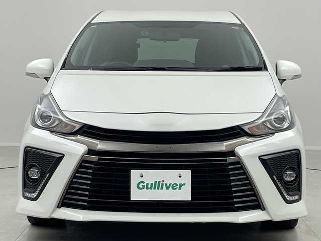 トヨタ プリウス α S ツーリングセレクション G’s 茨城県 2016(平28)年 8.4万km ホワイトパールクリスタルシャイン ９型ナビ　フルセグＴＶ　バックモニター　衝突軽減ブレーキ　ＬＥＤライト　スマートキー　ドライブレコーダー　ビルトインＥＴＣ　純正アルミホイール　横滑り防止装置　ハーフレザーシート　プッシュスタート