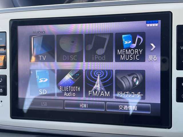 ダイハツ ムーヴ キャンバス G メイクアッフ SA Ⅱ 群馬県 2016(平28)年 7.8万km パールホワイトⅢ/ライトローズマイカメタリックⅡ 2トーン 純正8型ナビ/CD・DVD・SD・USB/BT・HDMI・フルセグ/パノラマモニター/ナビ連動ドライブレコーダー/両側パワースライドドア/ETC/ステアリングスイッチ/横滑り防止装置/レーンキープアシスト/衝突軽減ブレーキ/アイドリングストップ/LEDヘッドライト/取説・保証書/スマートキー×2