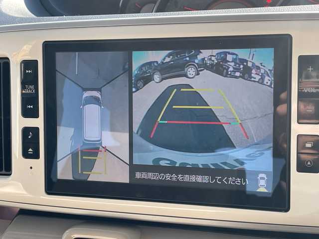 ダイハツ ムーヴ キャンバス G メイクアッフ SA Ⅱ 群馬県 2016(平28)年 7.8万km パールホワイトⅢ/ライトローズマイカメタリックⅡ 2トーン 純正8型ナビ/CD・DVD・SD・USB/BT・HDMI・フルセグ/パノラマモニター/ナビ連動ドライブレコーダー/両側パワースライドドア/ETC/ステアリングスイッチ/横滑り防止装置/レーンキープアシスト/衝突軽減ブレーキ/アイドリングストップ/LEDヘッドライト/取説・保証書/スマートキー×2