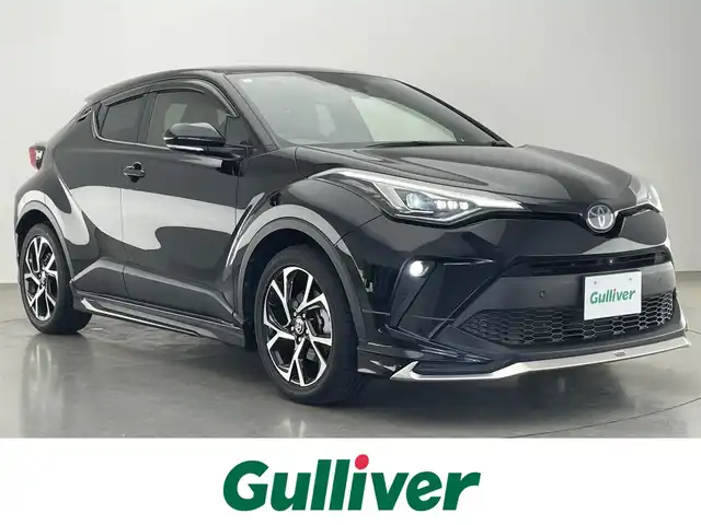 トヨタ Ｃ－ＨＲ G 愛知県 2021(令3)年 5.2万km ブラックマイカ 純正ディスプレイナビ　フルセグＴＶ　ＢＴ　全方位カメラ　モデリスタエアロ　ハーフレザー　シートヒーター　ドラレコ　セーフティセンス　衝突軽減　追従クルコン　ＢＳＭ　ＬＥＤオートライト　フォグ　禁煙車