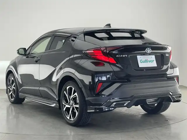トヨタ Ｃ－ＨＲ G 愛知県 2021(令3)年 5.2万km ブラックマイカ 純正ディスプレイナビ　フルセグＴＶ　ＢＴ　全方位カメラ　モデリスタエアロ　ハーフレザー　シートヒーター　ドラレコ　セーフティセンス　衝突軽減　追従クルコン　ＢＳＭ　ＬＥＤオートライト　フォグ　禁煙車