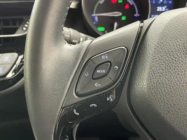 トヨタ Ｃ－ＨＲ G 愛知県 2021(令3)年 5.2万km ブラックマイカ 純正ディスプレイナビ　フルセグＴＶ　ＢＴ　全方位カメラ　モデリスタエアロ　ハーフレザー　シートヒーター　ドラレコ　セーフティセンス　衝突軽減　追従クルコン　ＢＳＭ　ＬＥＤオートライト　フォグ　禁煙車