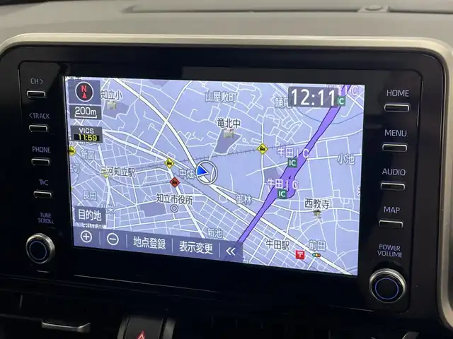 トヨタ Ｃ－ＨＲ G 愛知県 2021(令3)年 5.2万km ブラックマイカ 純正ディスプレイナビ　フルセグＴＶ　ＢＴ　全方位カメラ　モデリスタエアロ　ハーフレザー　シートヒーター　ドラレコ　セーフティセンス　衝突軽減　追従クルコン　ＢＳＭ　ＬＥＤオートライト　フォグ　禁煙車