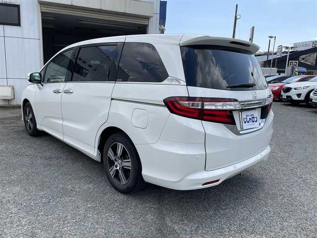 ホンダ オデッセイ G EX 神奈川県 2014(平26)年 12.7万km ホワイトオーキッドパール (株)IDOMが運営する【じしゃロン秦野店】の自社ローン専用車両になります。こちらは現金またはオートローンご利用時の価格です。自社ローンご希望の方は別途その旨お申付け下さい/純正ナビ/ＣＤ/ＤＶＤ/ＢＴ/フルセグ/ETC/レザーシート/パワーシート/シートヒーター/バックカメラ/クルーズコントロール/スマートキー