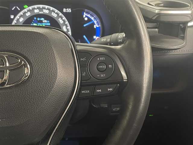 トヨタ ＲＡＶ４ ハイブリッドG 道央・札幌 2020(令2)年 9.4万km アティチュードブラックマイカ 4WD/全周モデリスタエアロ/純正SDナビ/・フルセグTV/CD/DVD/BT/SD/USB/バックカメラ/TVキャンセラー/社外前後ドライブレコーダー/合成皮革シート/前席シートヒーター/運転席パワーシート/運転席シートメモリ機能/電動パーキングブレーキ/ブレーキホールド/パワーバックドア/トヨタセーフティセンス/・プリクラッシュセーフティ/・レーントレーシングアシスト/・ロードサインアシスト/・緊急時操舵支援機能/・低速時加速制御機能/・先行車発進告知機能/横滑り防止装置/前後コーナーセンサー/ステアリングヒーター/レーダークルーズコントロール/ブラインドスポットモニター/ビルトインETC/プッシュスタート/スマートキー/スペアキー/オートライト/オートマチックハイビーム/AC100V電源/純正フロアマット/純正ドアバイザー/ウインカーミラー/ルーフレール/純正18インチAW/ヒッチメンバー/積込社外18インチAW付きサマータイヤ/・225/50R18 ’22製 4mm/新車時保証書/取扱説明書
