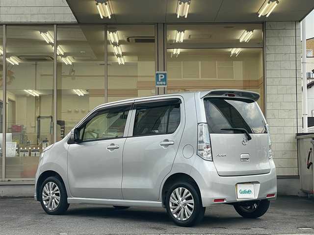 マツダ フレア HS 愛知県 2015(平27)年 9.6万km シルキーシルバーメタリック /当店買取/禁煙/車検R9年4月//純正OPナビ//CD/DVD/SD/Bluetooth//純正エアロ/純正アルミ//PCS/横滑り防止/D席シートヒーター//純正Fマット/ドアバイザー//保証書/取説//スペアキー/プッシュスタートボタン