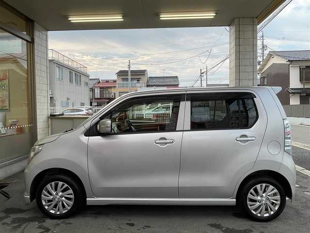 マツダ フレア HS 愛知県 2015(平27)年 9.6万km シルキーシルバーメタリック /当店買取/禁煙/車検R9年4月//純正OPナビ//CD/DVD/SD/Bluetooth//純正エアロ/純正アルミ//PCS/横滑り防止/D席シートヒーター//純正Fマット/ドアバイザー//保証書/取説//スペアキー/プッシュスタートボタン
